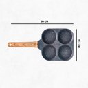 Ver imagem 6 de Kit Cozinha Completo 19 Peças Preto + Frigideira 4 em 1 Antiaderente para Ovos Panqueca