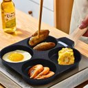 Ver imagem 4 de Kit Cozinha Completo 19 Peças Preto + Frigideira 4 em 1 Antiaderente para Ovos Panqueca