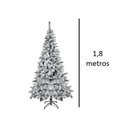 Ver imagem 2 de Arvore Austin 1,8m 450 Galhos (nevada) Branco