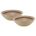 Ver imagem 1 de Kit 2 Vasos Indi para Folhagem Flores 17cm Polietileno Tramontina Jardim Varanda