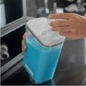 Dispenser para Sabão Líquido Amaciante 2,3l Flow Bege com Tampa Medidora ou - 2