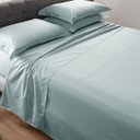 Ver imagem 2 de Jogo de Cama 200 Fios Vida Bela Kacyumara Verde Benit Queen 240x240cm