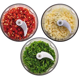 Mini Processador Alimentos Original 250ml Branco - 5