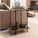 Ver imagem 1 de Mesa Lateral Tube - Artesano Madeira