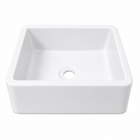 Cuba de Pia para Lavabo Retangular 30cm Plástico Reforçado