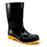 Bota Pvc Borracha Cano Médio Galocha Impermeável Epi Crival - 1