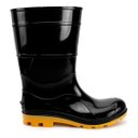 Ver imagem 2 de Bota Pvc Borracha Cano Médio Galocha Impermeável Epi Crival