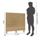 Ver imagem 3 de Cabeceira Solteiro para Cama Samambaia Tarumã 111,3cm CabeCasa MadeiraOriginals