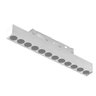 Luminaria Linear Foco Mag Branco 48v 24g 6w 2700k - Gaya 3031 Linear de Foco Mag 48v 24o -branco - 2