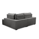 Ver mais imagens de Sofá de Canto Retrátil e Reclinável com Molas LD 2,50x2,00m Viviane Suede Cinza Madelina Decor