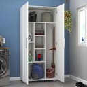 Ver imagem 5 de Armário Multiuso 2 Portas 100% MDF Branco