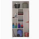 Ver imagem 6 de Armário Multiuso 2 Portas 100% MDF Branco