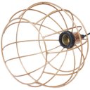 Ver imagem 5 de 3 Pendentes Aramado Globo Luminária Lustre Luxo Teto Retrô Vintage Cobre Rose Gold Industrial
