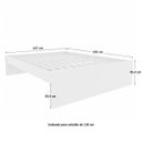 Ver imagem 3 de Cama Turca Casal 2336 Branco