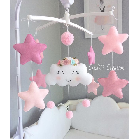 Mobile Musical Giratório Brinquedo Berço Bebe