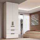 Ver imagem 1 de Guarda-Roupa Modular 2 Portas 3 Gavetas 70cm Altezza