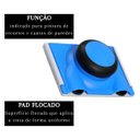 Ver mais imagens de Pad Flocado Ângulo Fixo Para Recortes e Cantos Pegada Rotativa + Rolo Antigota 23cm + Suporte Garfo