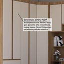 Ver imagem 6 de Guarda Roupa Casal Modulado Canto 9 Portas 6 Gavetas Veneza Avelã Pf-arenas Pf