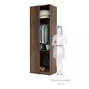 Ver imagem 4 de Closet Modulado Canto Reto (altura: 236cm) Dir/esq. sem Porta Prestige Luciane