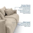 Ver imagem 7 de Conjunto Sofá 240cm e Puff Comfy CabeCasa MadeiraOriginals