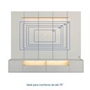Ver imagem 5 de Rack com Painel para TV até 75 Polegadas 200x136cm Horizonte CabeCasa MadeiraOriginals Offwhite