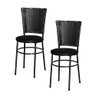 2 Cadeiras para Mesa Preta Hawai Preto Cor:preto - 1