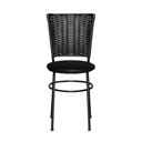 Ver imagem 5 de 2 Cadeiras para Mesa Preta Hawai Preto Cor:preto
