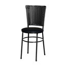 Ver imagem 6 de 2 Cadeiras para Mesa Preta Hawai Preto Cor:preto