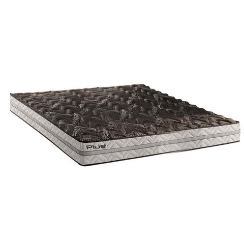 Colchão King Espuma D33 Pasquale Plus Euro Pillow Black (193x203x20) - Paropas