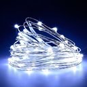 Ver imagem 5 de Pisca Fio Led Luz Branco 200 Lâmpadas Usb Natal Música 20m