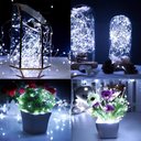 Ver imagem 3 de Pisca Fio Led Luz Branco 200 Lâmpadas Usb Natal Música 20m