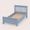 Ver imagem 2 de Cama de Solteiro de Madeira Maciça Ecoconfort - Azul