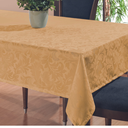 Ver imagem 3 de Toalha Mesa Luxo Retangular Jacquard 2,50m X 1,50m 8 Lugares:branco