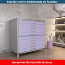 Ver imagem 6 de Mapoteca 10 Gavetas Pandin 120cm (larg) Inmetro Tampo Mdp Cinza