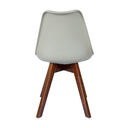 Ver imagem 5 de Conjunto de Mesa de Jantar Quadrada 90cm X 90cm com 4 Cadeiras Leda Design Nude