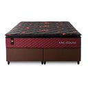 Ver imagem 6 de Conjunto Cama Box c/ Molas Ensacadas Toronto Vermelho King 193x203x66