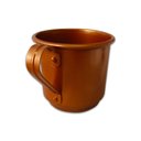 Ver imagem 7 de Kit 12 Caneca Moscow Mule Alumínio com Pintura Cor Cobre 370ml