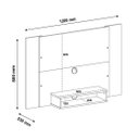 Ver imagem 3 de Painel Para TV até 40 Polegadas 1 Nicho Cine Pinho com OffWhite - Artely