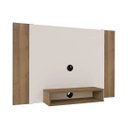 Ver imagem 2 de Painel Para TV até 40 Polegadas 1 Nicho Cine Pinho com OffWhite - Artely