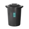 Lixeira Preta Eco 35 Litros - Plasvale - 1