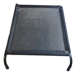 Cama Elevada para Pets Cães Gatos Berço Portátil Xl 102 Cm:xl Elevada/preto - 1