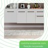 Cozinha Compacta Suspensa 6 Portas E 2 Gavetas Liz  - 7