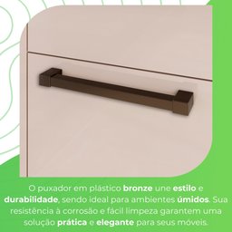 Cozinha Compacta Suspensa 6 Portas 2 Gavetas Liz  - 8