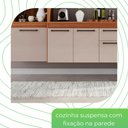 Ver imagem 7 de Cozinha Compacta Suspensa 6 Portas 2 Gavetas Liz