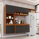 Ver imagem 1 de Cozinha Compacta Suspensa 6 Portas 2 Gavetas Liz