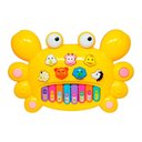 Ver imagem 1 de Teclado Musical Infantil - Siri - Amarelo - Dm Toys