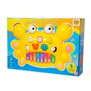Ver imagem 2 de Teclado Musical Infantil - Siri - Amarelo - Dm Toys