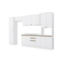 Ver imagem 2 de Cozinha Modulada Celeste Kappesberg 100% Mdf Branco 360cm