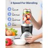 Ganiza Liquidificador 900w para Shakes e Smoothies, 15 Peças, 2 Velocidades - 2