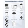 Ganiza Liquidificador 900w para Shakes e Smoothies, 15 Peças, 2 Velocidades - 6
